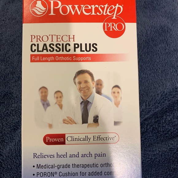 NIB-Powerstep Protech Classic Plus Ortho Supports - Picture 2 of 7